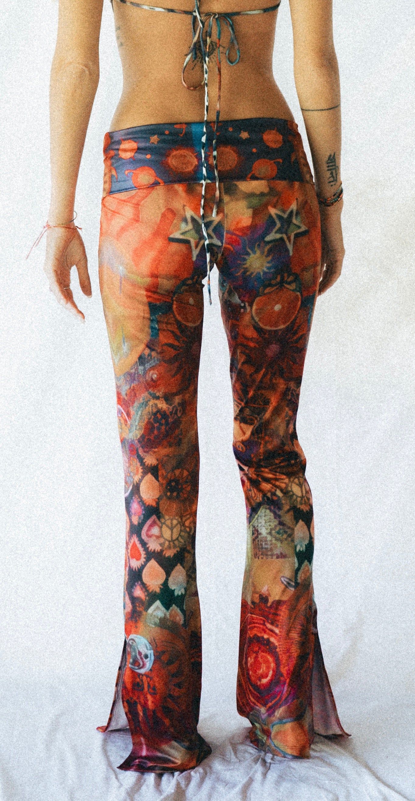 Unique Pants with Artistic Prints