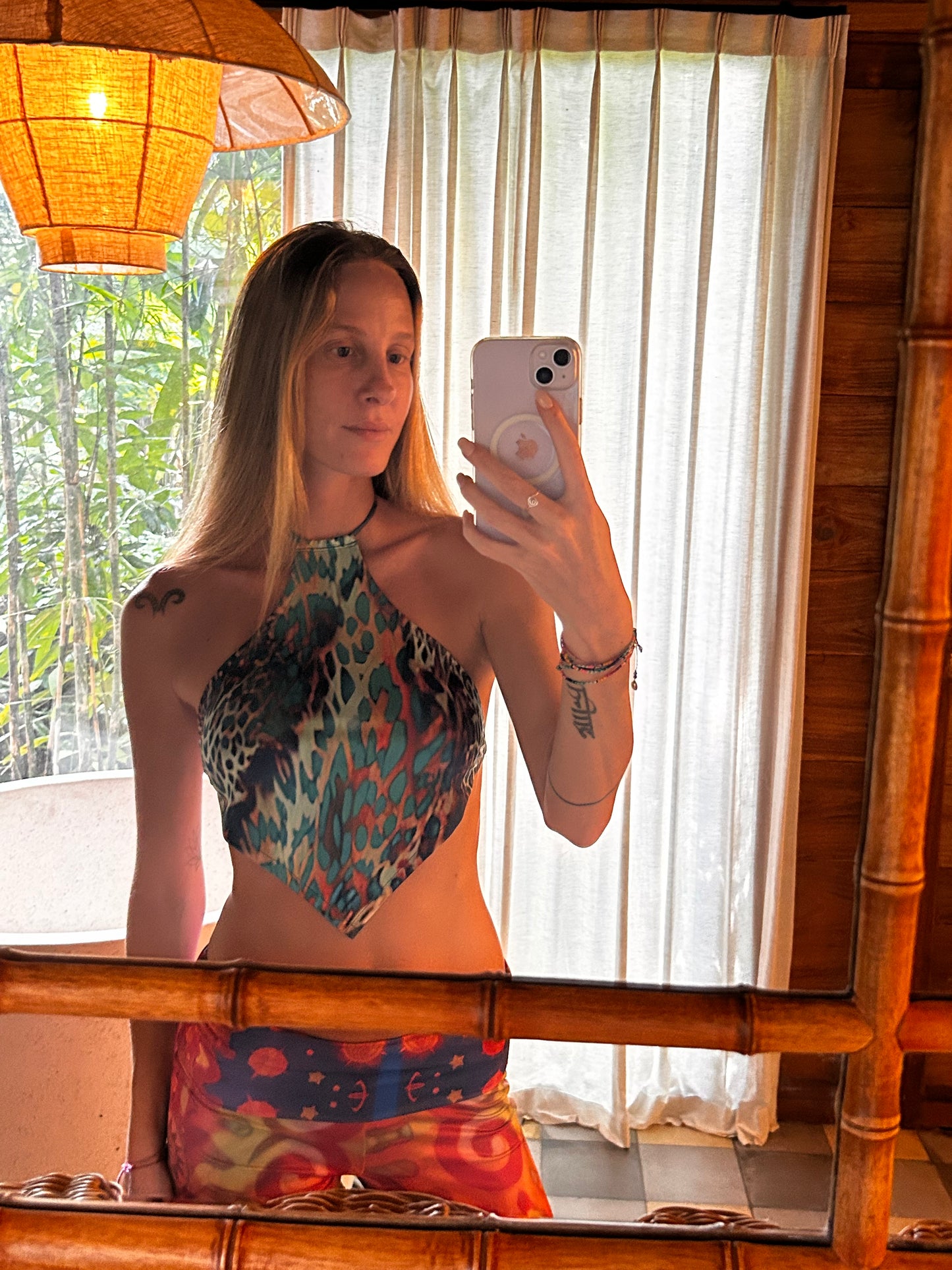 Unique Shirt with Artistic Prints
