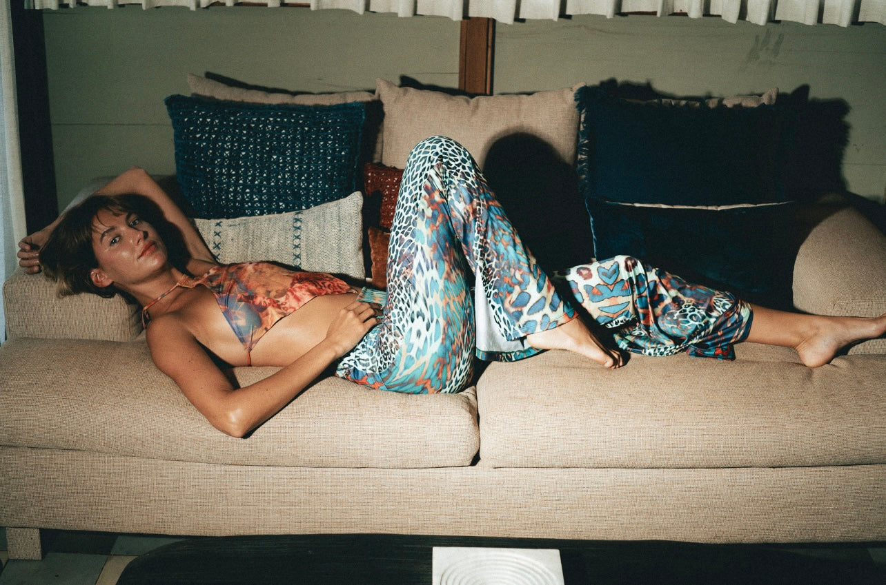 Unique Pants with Artistic Prints