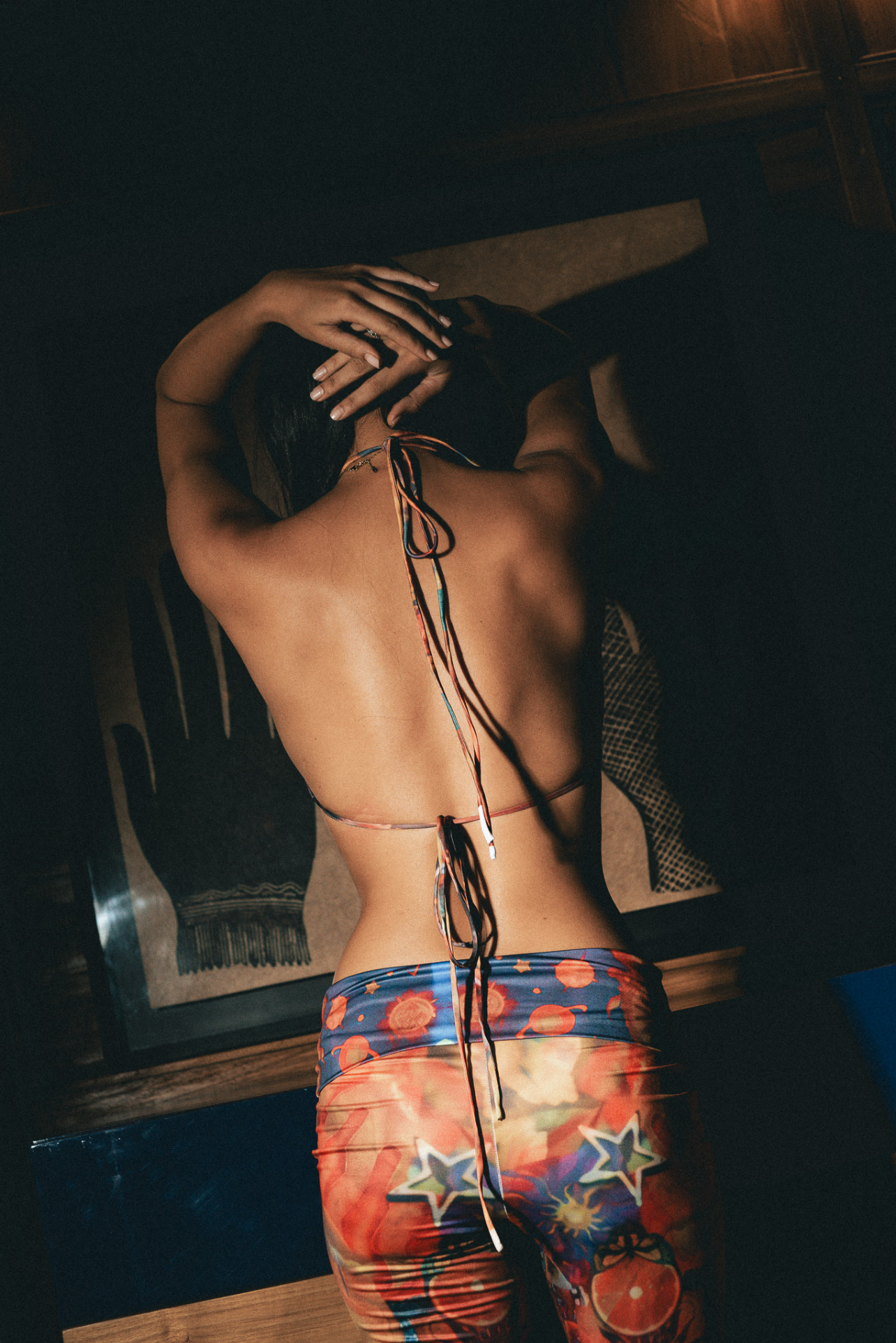 Unique Pants with Artistic Prints