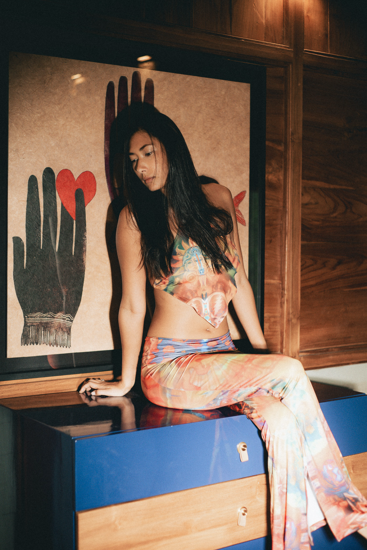Unique Pants with Artistic Prints